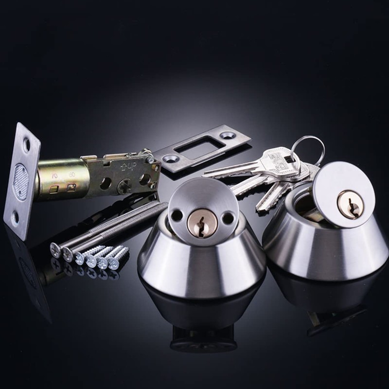 MINETCARE Bilateral Lock, Cylinder Security Lock with Keys on Both
