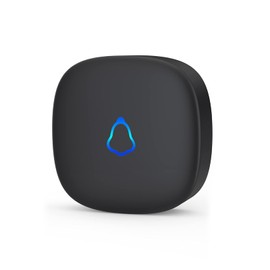 SECRUI Add-On Plug-In Wireless Doorbell Receiver, 1000 Feet Range with 58 Chimes, Black