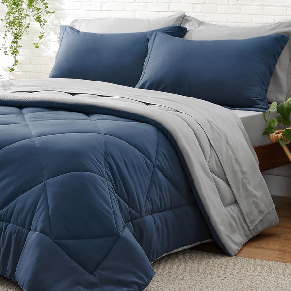BEDELITE King Size Comforter Set 7 Pieces Bed in A