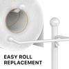 Simple Houseware English Style Bathroom Toilet Tissue Roll Holder Stand