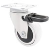 WAGNER design - 3C - swivel castor/furniture castor - white,