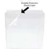 GosuToys Clear Plastic Protector Case Compatible For 4-inch Funko Pop