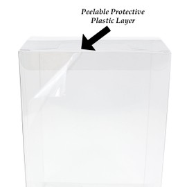 GosuToys Clear Plastic Protector Case Compatible For 4-inch Funko Pop Figures (10 Pack)