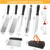 Griddle Accessories Kit - Griddle Tools Spatulas Set for Blackstone,