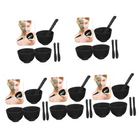 Didiseaon 1 Set Silicone Face Mask Mixing Bowl Clay Mask Skincare Bowls Other Skincare Products Mud Bowl DIY Bowl Salon Mask Bowl Facial Mask Mixing Bowl DIY Mask Tool re-usable
