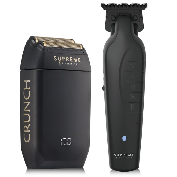 Supreme Trimmer Vader Trimmer & Crunch Foil Shaver Barber Haircutting