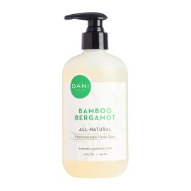 Dani Naturals Naturals Moisturizing Hand Soap – Bamboo Bergamot Scent, Hydrating, Sulfate-Free