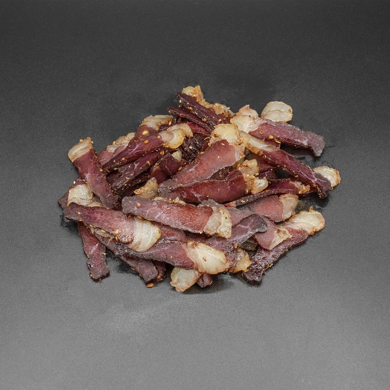 Zac Brown Biltong (8oz): Naturally Dried Steak Strips, 100% Beef,