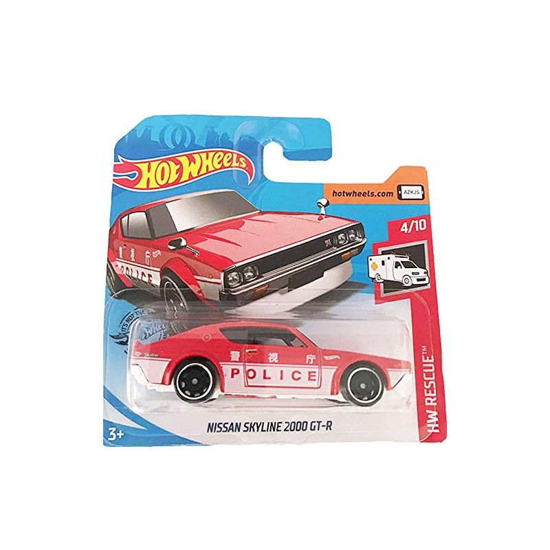 Hot Wheels Nissan Skyline 2000 GT-R HW Rescue 4/10 2019
