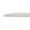 50pcs Washable Reusable Nail File with Scale Professional Home Salon