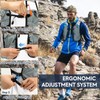 Haimont Running Vest Hydration with 2 TPU Soft Flasks for