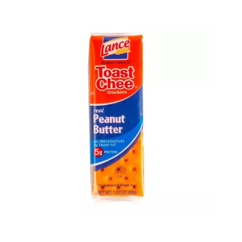 Lance ToastChee Peanut Butter Crackers (1.52 oz., 6x 20 =