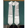 5 Pack 60in White Sublimation Blanks Plain Graduation Stole Scarf
