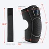 COMFIER Massaggiatore Ginocchio Wireless, Scalda Ginocchia con Riscaldamento al Grafene