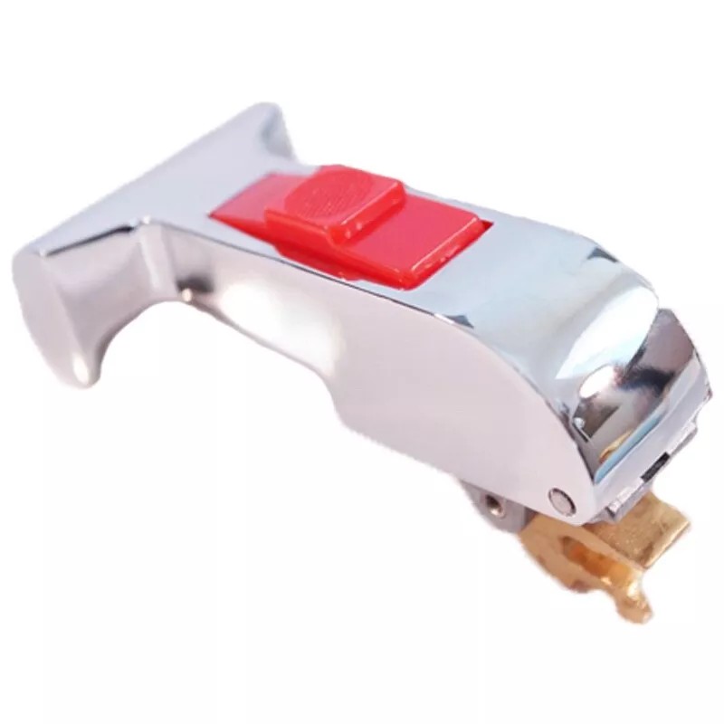 IPSO Chrome T-shape Door Handles w/ Red button Replaces IPSO