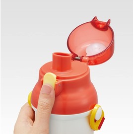 Skater PSB5SANAG-A Curious George 23 Water Bottle, 16.9 fl oz (480 ml), For Kids, Boy, Antibacterial, Plastic, Made in Japan