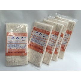 Biwako Dish Towel, 12.6 x 13.8 inches (32 x 35 cm), Set of 5