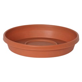 Bloem Terra Plant Saucer Tray for Planters 15-20" Terra Cotta