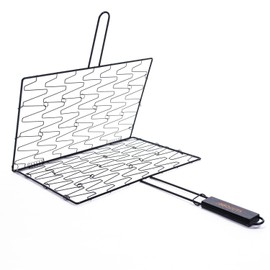 BBQGUYS Signature Non-Stick Flexible Grilling Basket - BBQ-FGB