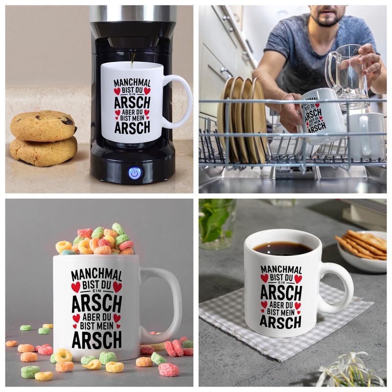 Manchmal bist du ein ARSCH aber du bist mein ARSCH