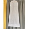 Gabkey Hanging Wedding Dress Bridal Gown Garment Cover Storage Bag