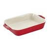 Staub Ceramic 7.5" x 6" Rectangular Baking Dish - Cherry