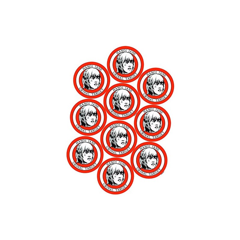 Hanoi Jane Urinal Target, Package of 10