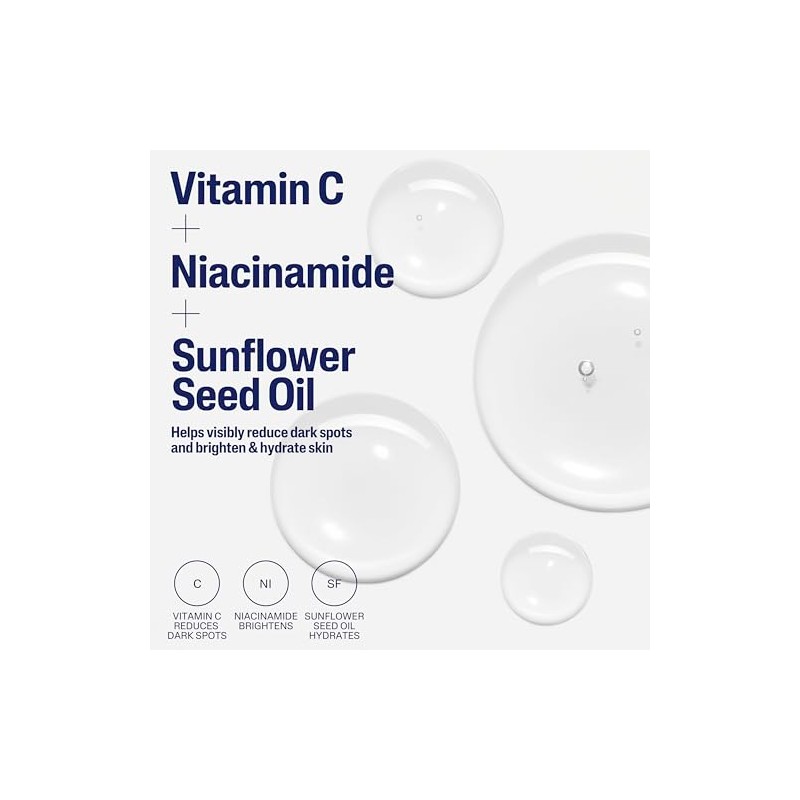 Cetaphil Suero de Vitamina C con Niacinamida para Pieles Sensibles,