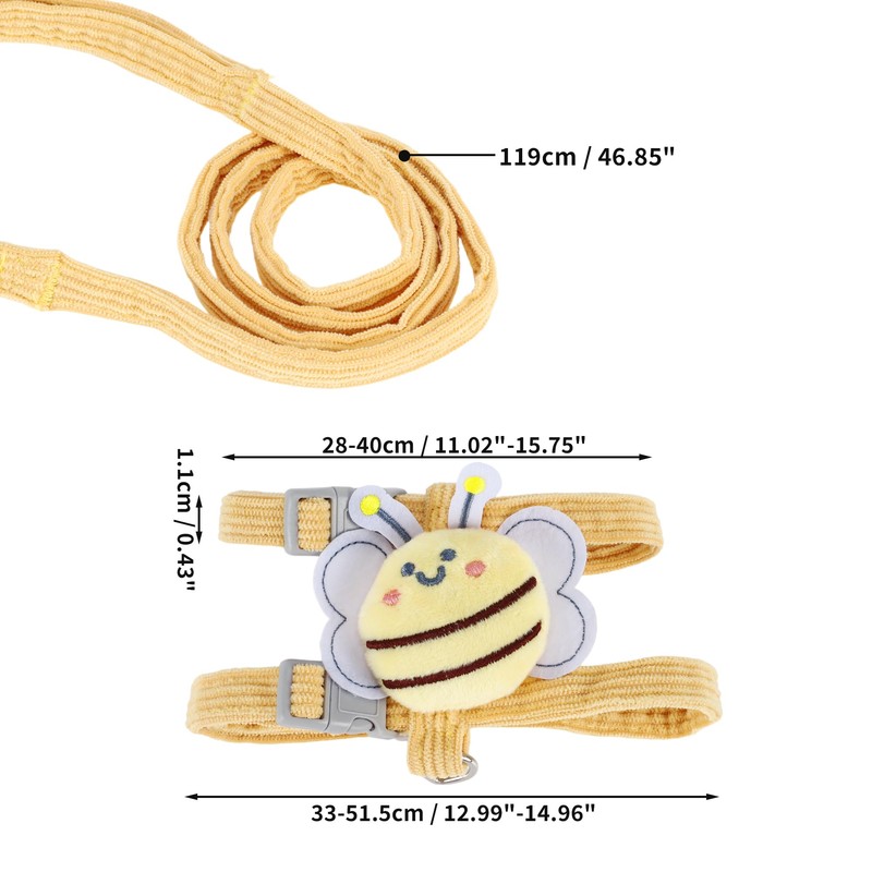 CAPASTEC Easy Control Dog Harness Set, Cat Harness and Leash