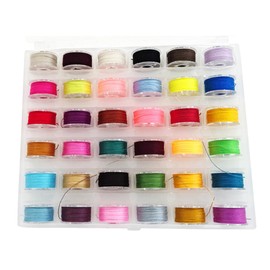 MYLCHBDJ Sewing Thread Embroidery Hand Sewing Thread Small Roll Hand Sewing Decorative Thread Handicrafts DIY Sewing Embroidery Household Colorful Beginners Embroidery Thread Set of 36 Colors