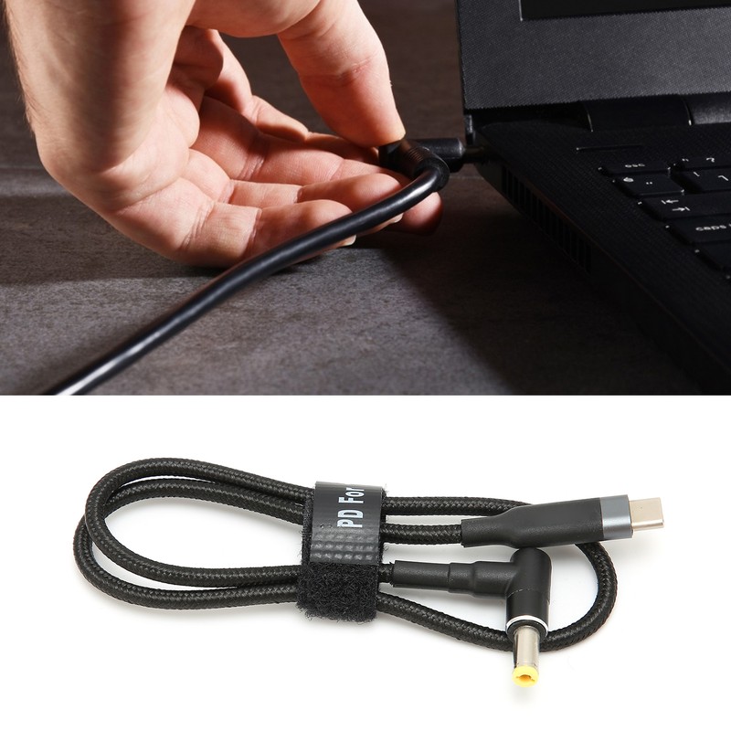 JORINDO Laptop Charging Cable TypeC Male to DC Male 5.5x2.5mm