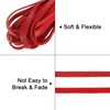 QUARKZMAN Flat Leather Cord 5.5 Yard 5mm Leather Strip for