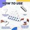 Nuenen 40 Pcs 2 Inch Foam Paint Rollers Mini Paint