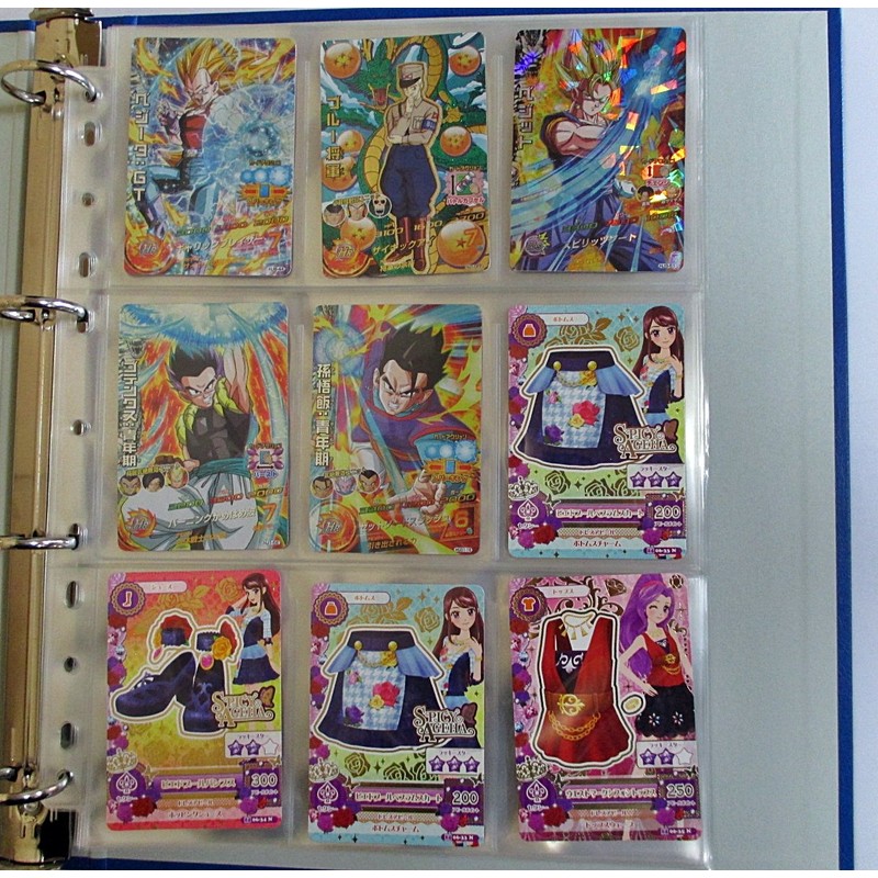 Trading Card Refills, 9 Pockets, 12 Pieces, Trading Card Seven