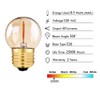 Tsunetani G40 G12.5 Led Filament Mini Globe Light Bulbs 0.5W
