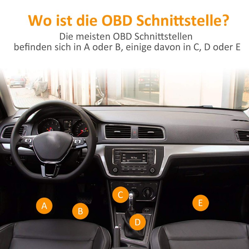 OBD2 Scanner , OBD 2 Reader Classic Enhanced Universal Cable