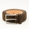Riemen & Co Bobby Men's Belt Suede Dark Brown Width