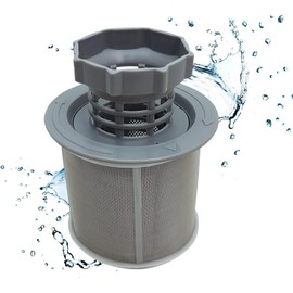 Lichtblau Microfilter 427903 Sieve Grey for Dishwasher, Replacement Part Made of Plastic for Dishwasher Manufacturer No. 00427903, 10002494, 00492046, 00418404, 00175712, 00170740