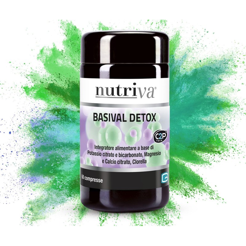 NUTRIVA Basival Detox, integratore alimentare a base di Sali minerali