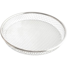 Earnest 【Made in Japan】 Strainer Mesh (Oil and Water Drainer) 9.8 inches (25 cm) Oil Drainer Serving Mesh Steaming Dish (Masterpiece Dishes Colander) Popular Brand Among Major Restaurants A-77751