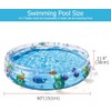 Kiddie Piscina de 60 x 11.8 pulgadas, para niños, piscinas