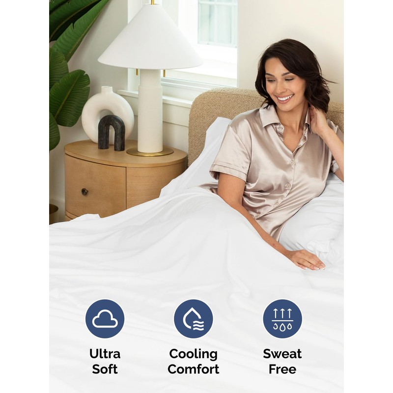 Extra Deep Pocket Queen Sheet Set - 4 Piece Breathable