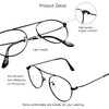 VisionGlobal Blue Light Blocking Glasses for Women/Men, Anti Eyestrain, Computer