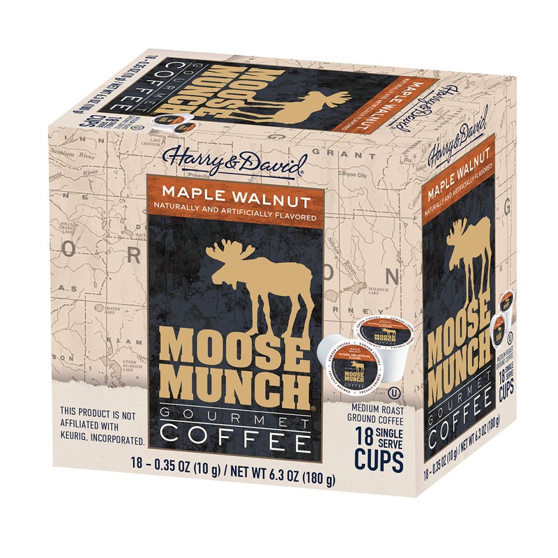 Harry & David Moose Munch Coffee in Single Serve Cups,