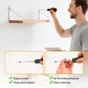 KURUI #8 Self Drilling Drywall Anchors with Screws Kit, Heavy