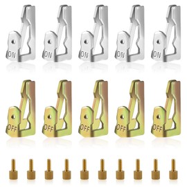 10 Pack Timer Trippers Replacement Switch Kit for Intermatic 156T1978A – Compatible with T100 Series Clock Dial Timers | Pool Timer On/Off Clip Parts for Easy Schedule Adjustments