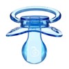 Landofgenie Large Shield Adult Size Pacifiers Butterfly Shape Transparent Design