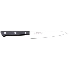 Masahiosaku 14004 MV Black Plywood Knife, 5.9 inches (150 mm)