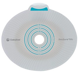 SenSura Mio Flex Trim to Fit Ostomy Barrier Elastic Adhesive 70 mm Flange 5 per Box 10571