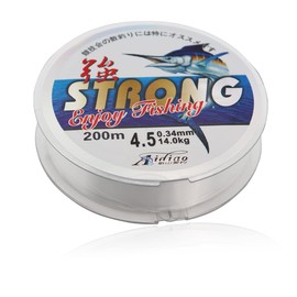 1 Piece 200 Meters Nylon Fishing Line, 0.4mm Fishing Wire Transparent Strong Tension Fishing Line for Fishing Hanging Crafts